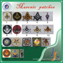 Wholesale Custom Embroidered Masonic Patches